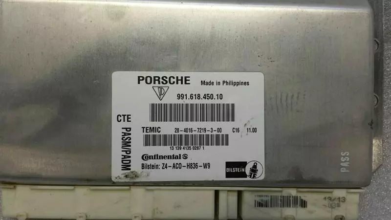 Porsche 911 991 Suspension Module 99161845010 Control Unit Suspension