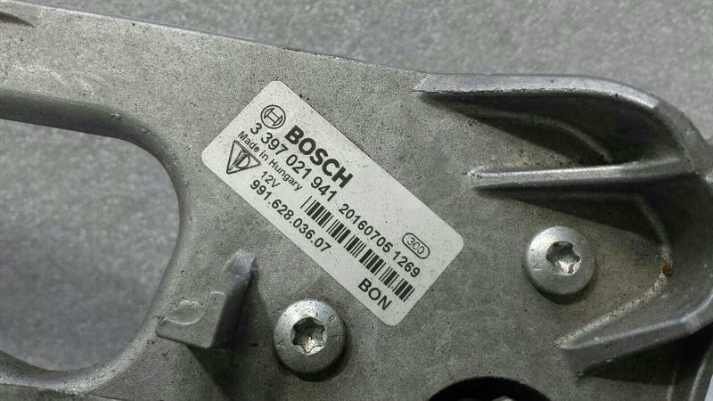 Porsche 911 991 Front Wiper Motor 99162803607 Wiper Motor Right Hand Drive RHD