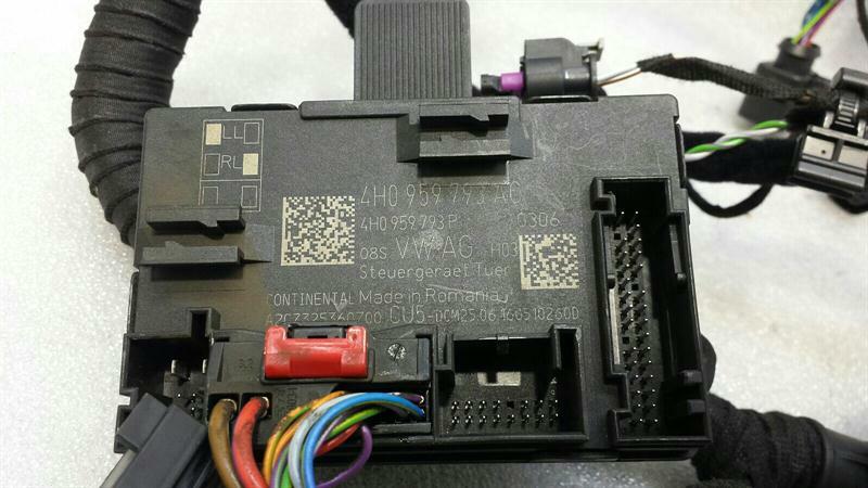 Porsche 911 991 Door Wiring Loom 9P4971688K Door Wiring Harness Left Right
