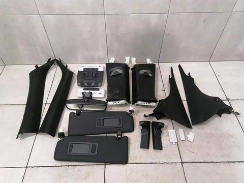 BMW M4 F82 Roof Lining Parts Black Set Black Headliner Parts Sun Visor