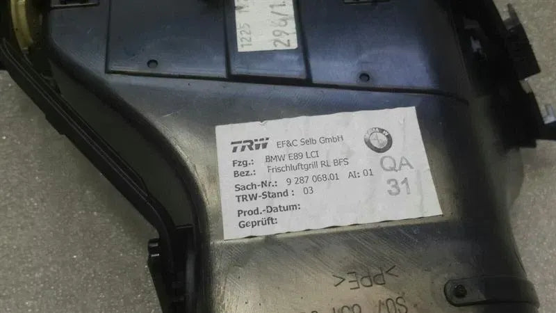 BMW Z4 E89 RHD Right Air Vent 9287068 Right Hand Drive