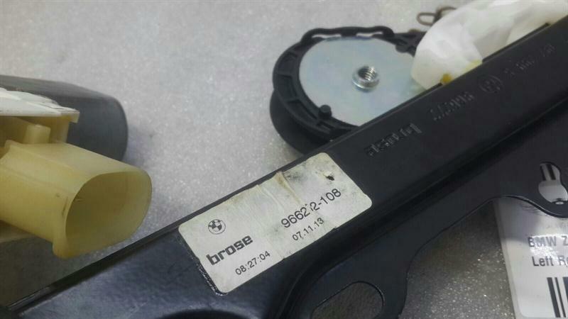 BMW Z4 E89 Left Front Door Winder 51337198303 Window Regulator Front Left.