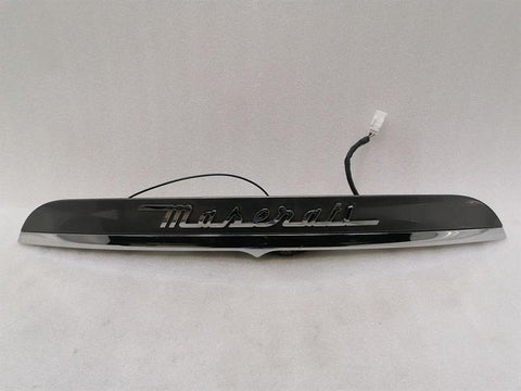 Maserati Ghibli M157 Boot Trim With Rear Camera 670123005 Bar + Camera