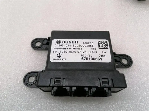 MASERATI GHIBLI M157 Electronic module 670106861 Steuergerät PDC ASSISTANCE