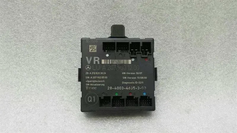 Mercedes E Class W207 C207 Left Door Module A2079001100 Door Control Unit Left