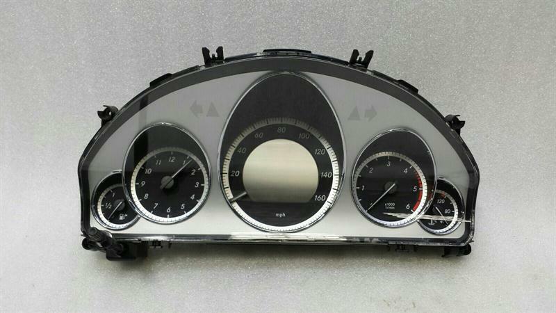 Mercedes E Class W207 Instrument Cluster A2129006304 Speedometer MPH Diesel