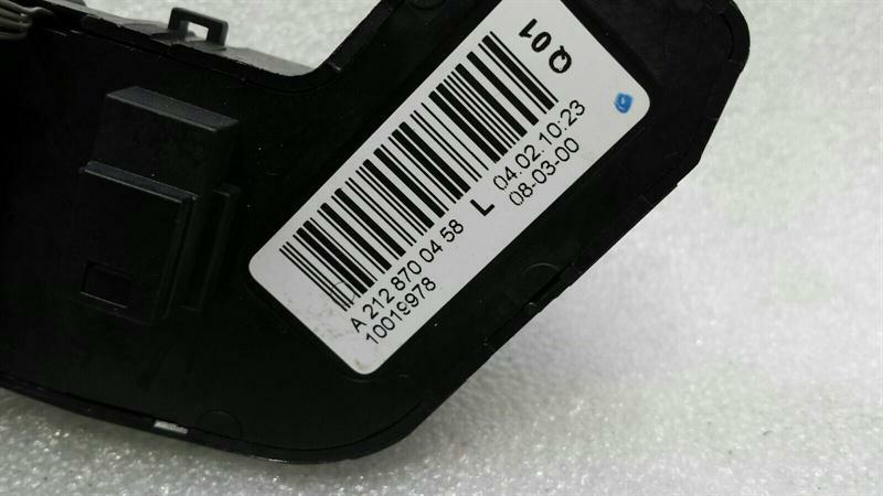 Mercedes E Class W207 W212 Left Seat Switch A2128700458 Left Seat Switch