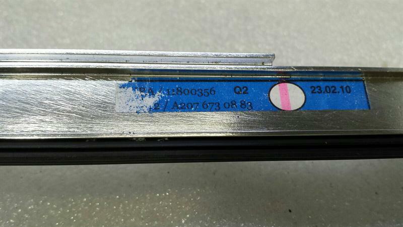 Mercedes E Class W207 Windscreen Frame Seal A2076710120 Windscreen Rubber