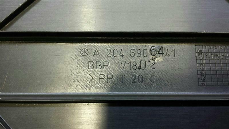 Mercedes GLK X204 Boat Floor A2046800702 Boot Liner
