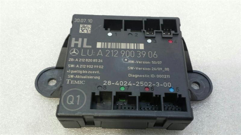 Mercedes GLK X204 rear left door module A2129003906 door control unit rear left