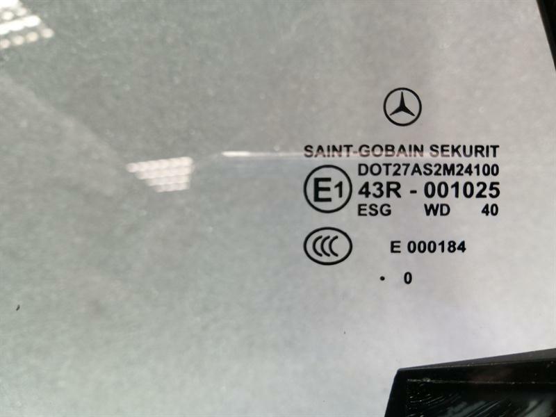 Mercedes SL door window 1/4 rear right A2306700210 right rear 1/4 glass
