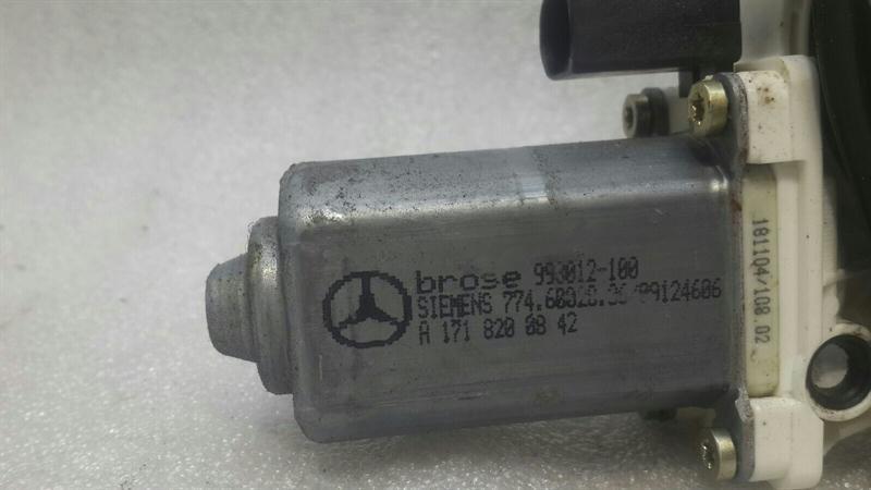 Mercedes SLK R171 RLH Door Winder A1726700303 Window Regulator Rear Left SLK350