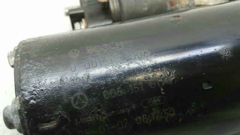 Mercedes SLK R171 starter engine A0061511001 starter SLK350 V6