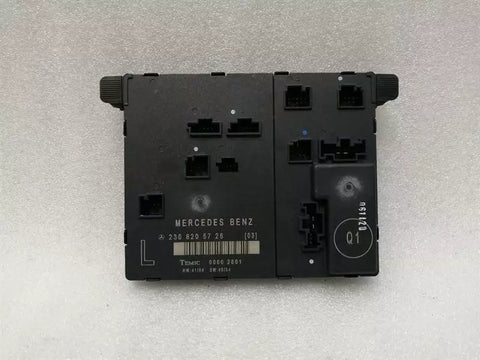 Mercedes SL R230 left door module A2308205726 door control unit left