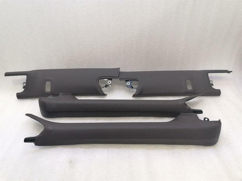 PORSCHE 911 991 99155545501 CONVERTIBLE LEATHER A-PILLAR LEATHER PILLAR ESPRESSO SET