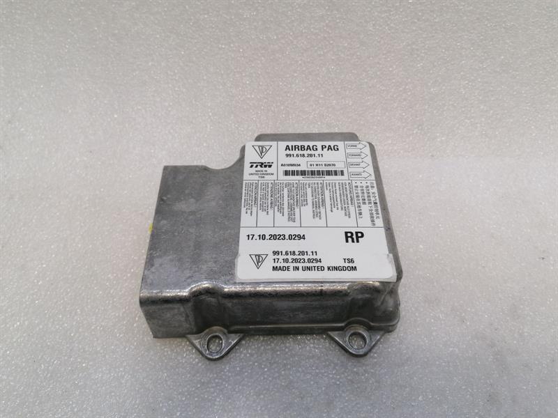 Porsche Boxster GT4RS Spyder Safety Module ECU 99161820111 Air Control Unit SRS