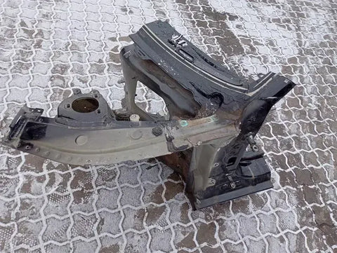 Porsche Cayman 718 GT4 Left Front Chassis Leg 99150191301 Left Front Wheel Arch