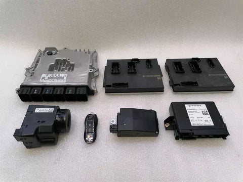 2022 Porsche Cayman 718 GT4 SET Engine ECU 982907401 Engine Control Unit