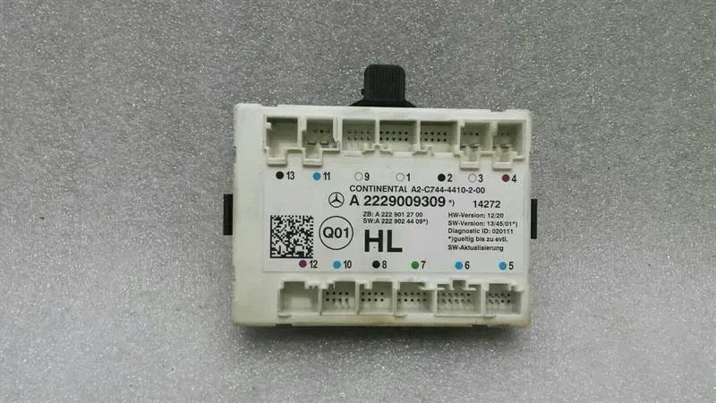 Mercedes S-Class W222 RLH Module A2229009309 Door ECU