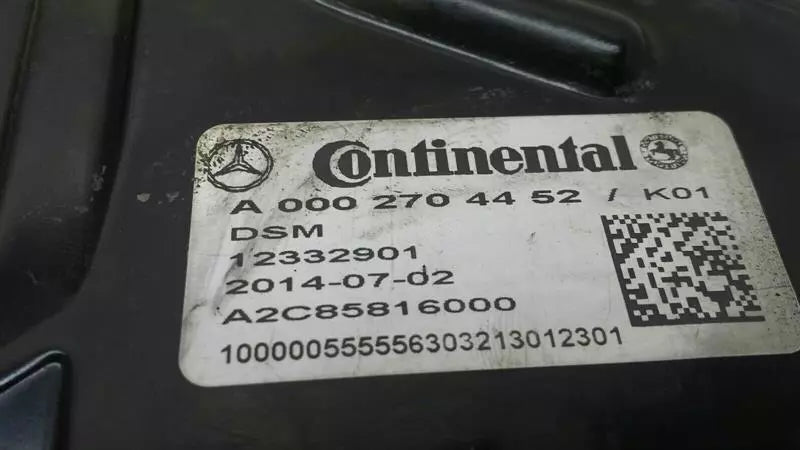 Mercedes S-Class W222 Electronic Module A0002704452 Control Unit DSM DEFECT