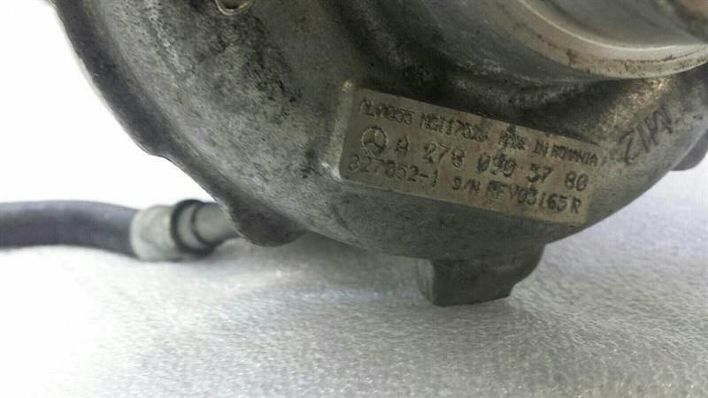 Mercedes W216 W218 W222 Left Turbo Charger A2780903780 Left Turbocharger M278 4.7