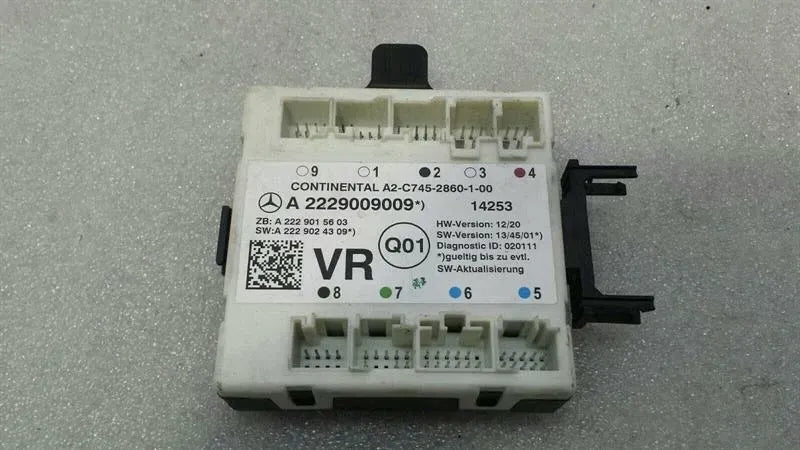 Mercedes S-Class W222 FRH Door Module A2229009009 Door Control Unit