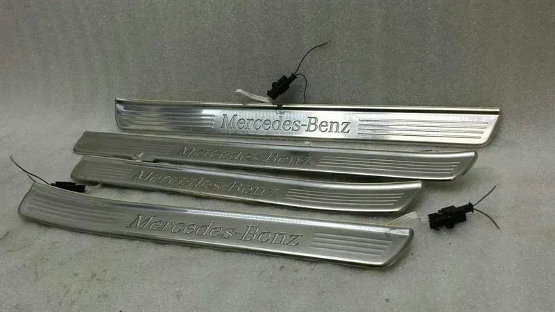 Mercedes S-Class W222 Door Sill Set of 4 LED A2226805435 Door Sill Trim LED