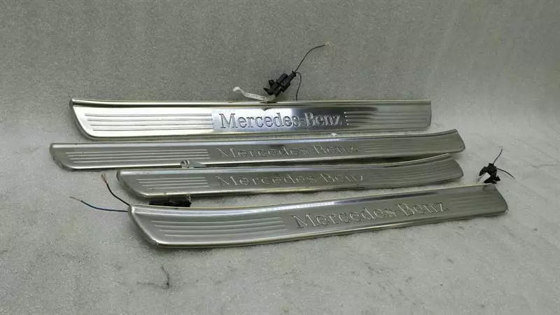 Mercedes S-Class W222 Door Sill Set of 4 LED A2226805435 Door Sill Trim LED