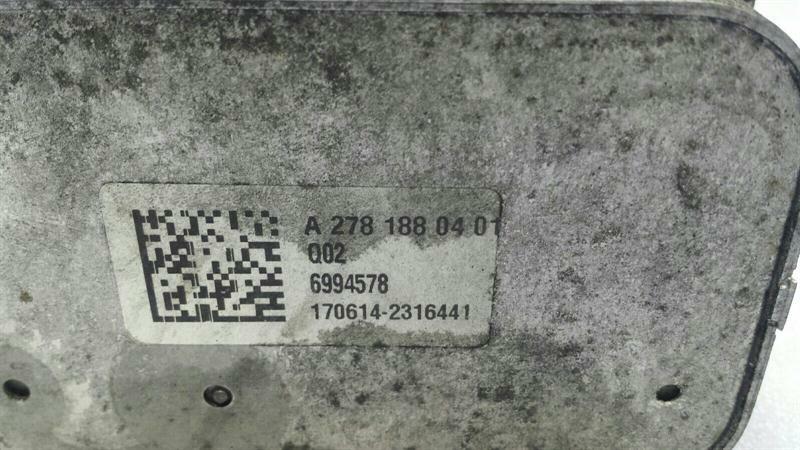 Mercedes S-class W222 Engine Oil Cooler A2781880401 Oil Cooler Cooler M278