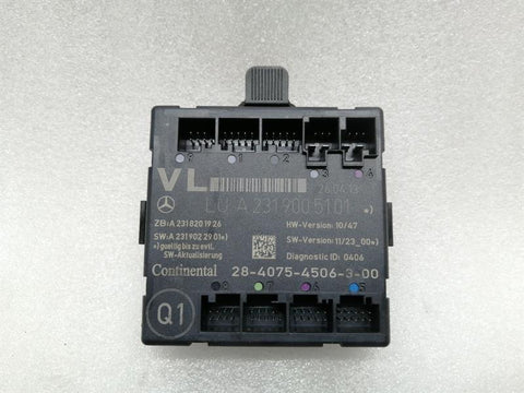 Mercedes SL R231 Left Door Module A2319005101 Left Door Control Unit