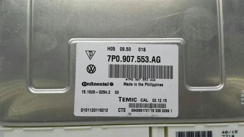 Porsche Cayenne 958 92A Air Suspension Control Module 7P0907553AG Control Unit