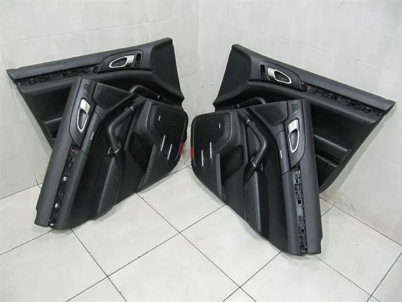 Porsche Cayenne 958 92a Door Card SET FULL LEATHER SET Door Trim EXCLUSIVE