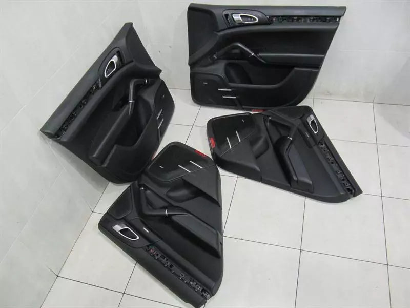 Porsche Cayenne 958 92a Door Card SET FULL LEATHER SET Door Trim EXCLUSIVE