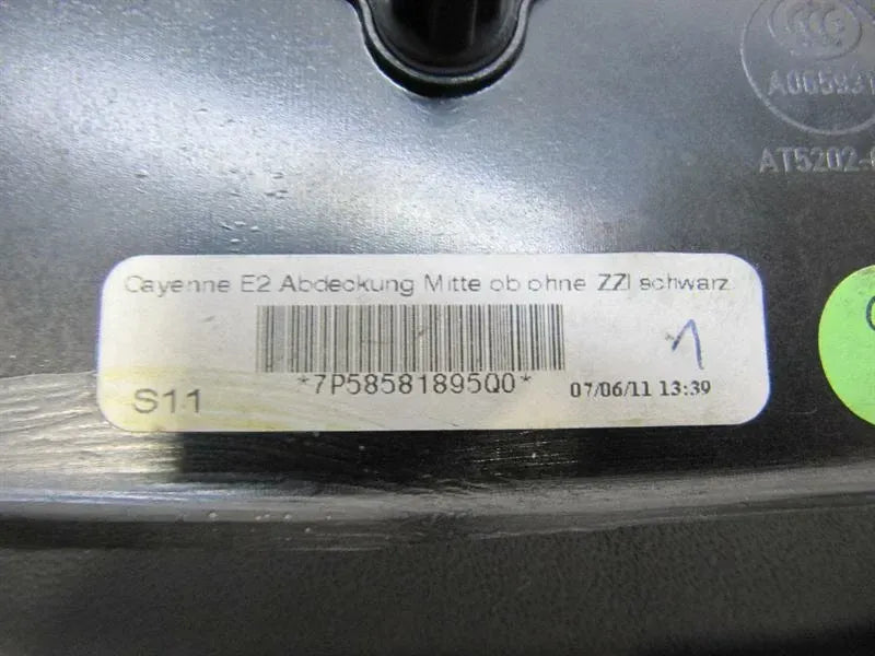 PORSCHE CAYENNE 958 92A 7P5858189 EXCLUSIVE LEATHER BEZEL DASHBOARD LEATHER