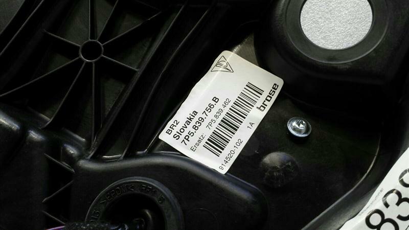 Porsche Cayenne 958 92A Right Rear Winder 7P5839756B Window Regulator Rear Right