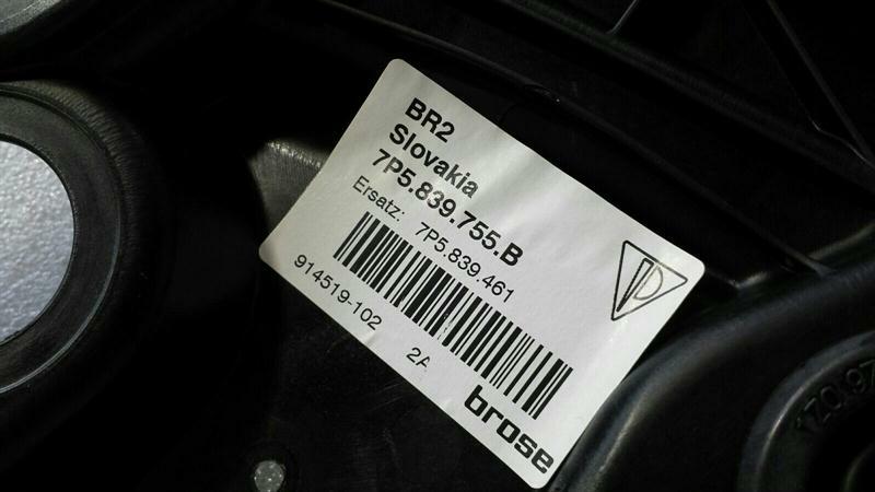 Porsche Cayenne 958 92A rear door winder 7P5839755B window regulator rear left