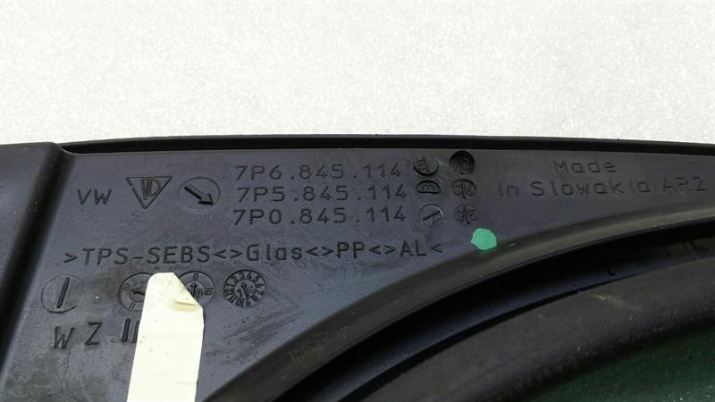 Porsche Cayenne 958 92a lh Front 1/4 Glass 7P6845113 Door Window 1⁄4 Front LEFT