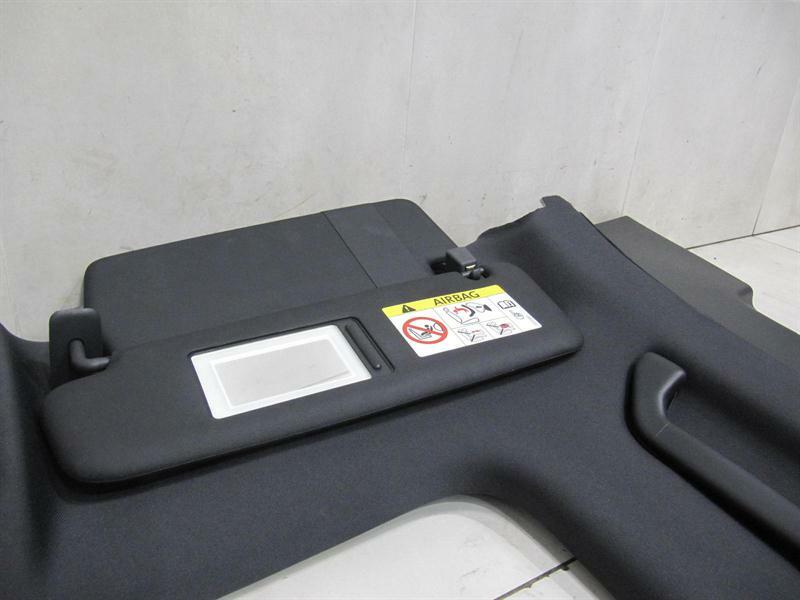 PORSCHE CAYENNE 958 92A PANORAMIC ROOF LINING CAYENNE HEADLINER SET BLACK BLACK