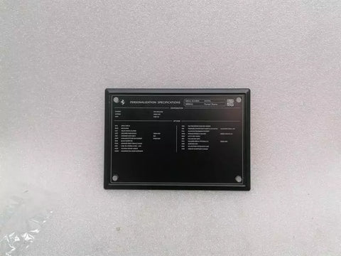 FERRARI ROMA F169 PERSONALISATION PLATE PERSONALISATION PLATE