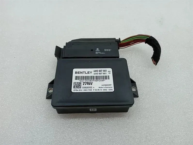 Bentley Continental GT V8S electronic module 4W0907801 park brake control unit