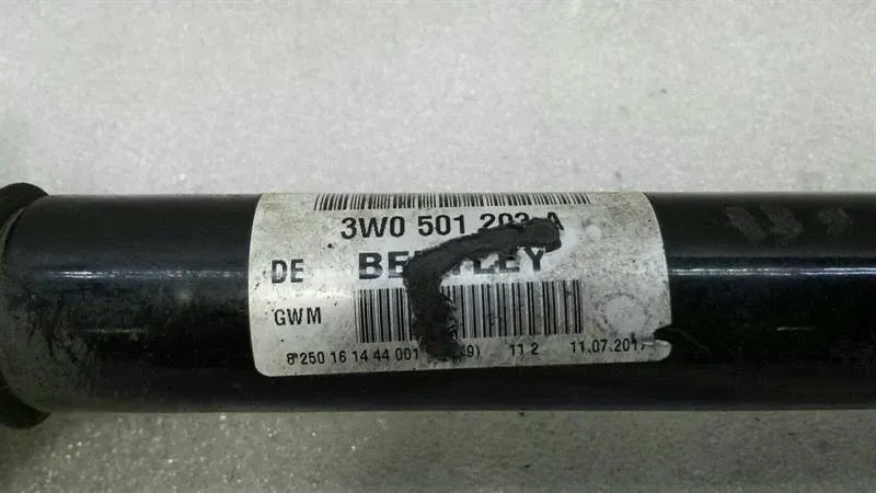 BENTLEY CONTINENTAL GT V8 Left Rear Drive Shaft 3W0501203A Drive Shaft Rear
