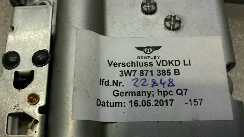 BENTLEY CONTINENTAL GTC Lock Latch Top Flap Convertible LATCH