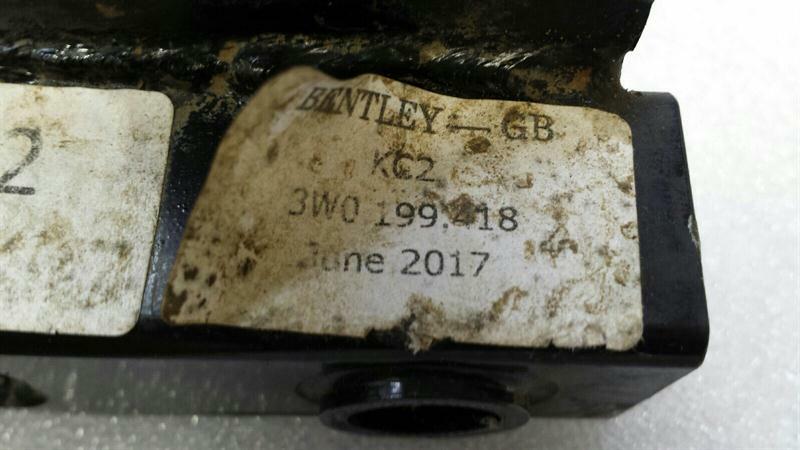 Bentley Continental GTC V8S Radiator Support 3W0199418 Bracket Carrier