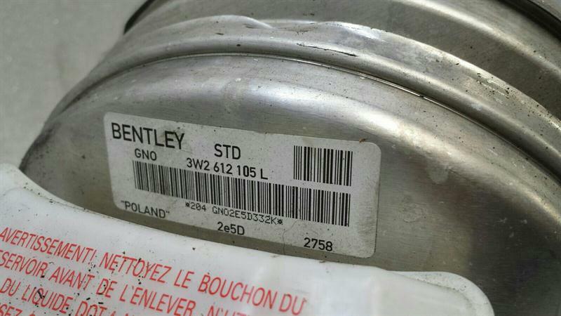 Bentley Continental GTC V8S Brake Servo 3W2612105L RHD RIGHT HAND DRIVE