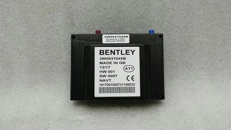 Bentley Continental GTC GT Positioning module 3W0937045B ECU BENTAYGA