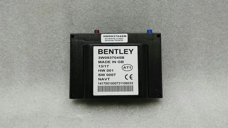 Bentley Continental GTC GT Positioning module 3W0937045B ECU BENTAYGA