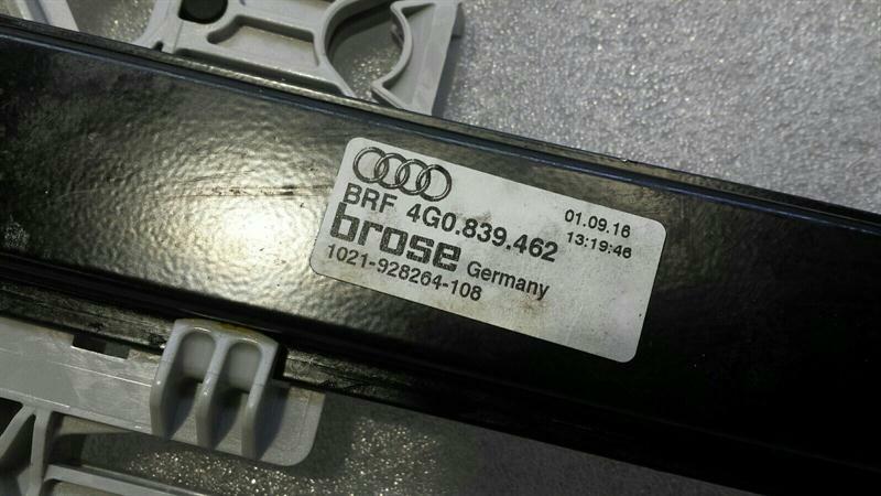 Audi RS6 4G right rear door winder 4G0839462 window regulator rear right