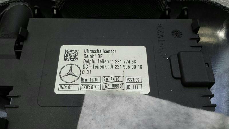 Mercedes S-class W221 Ultrasonic Sensor A2219050018 Ultrasonic Sensor AMG