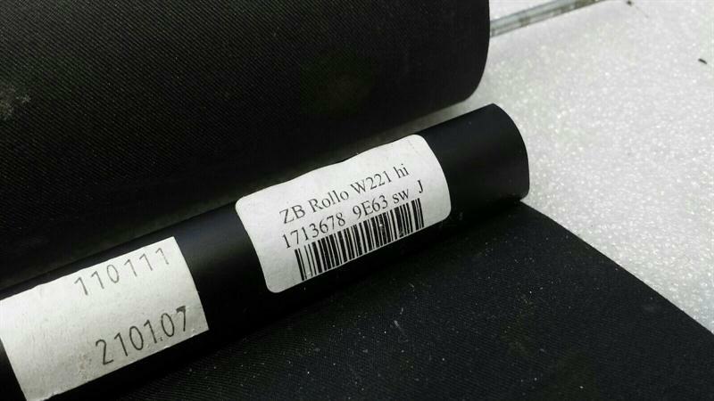 Mercedes S W221 panoramic blind roller blinds A2217800640 panoramic roof roller blind set AMG