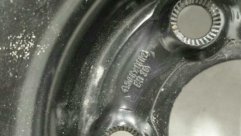 Mercedes W216 W221 Spare A2214000202 Notrad Reserved 4.5Bx18H2 ET35 Saver Kit